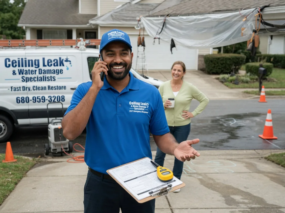 Ceiling Leak Cleanup Howard City, MI FAQs